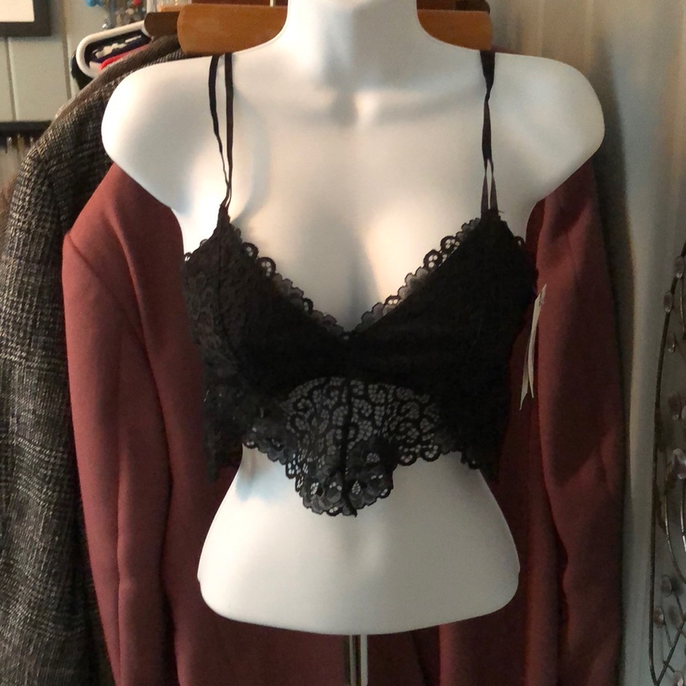 NWT Jessica Simpson black bra size small - Picture 1 of 3